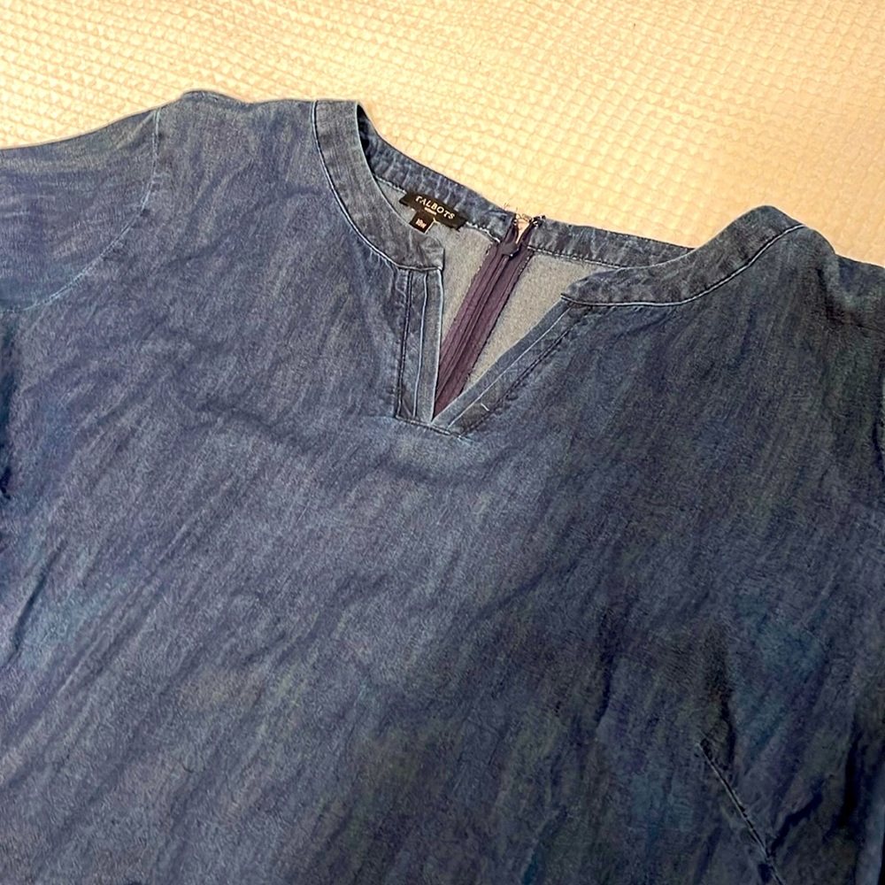 Talbots denim dress 18W
